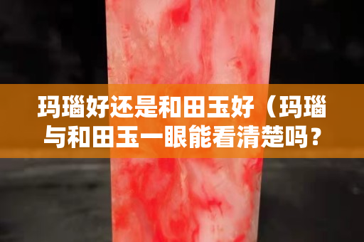 玛瑙好还是和田玉好（玛瑙与和田玉一眼能看清楚吗？）