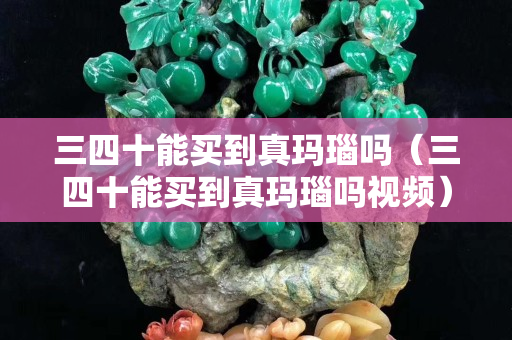 三四十能买到真玛瑙吗（三四十能买到真玛瑙吗视频）