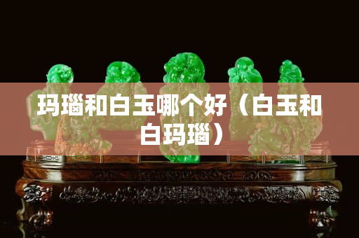 玛瑙和白玉哪个好（白玉和白玛瑙）
