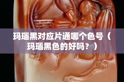 玛瑙黑对应片通哪个色号（玛瑙黑色的好吗？）