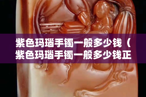 紫色玛瑙手镯一般多少钱（紫色玛瑙手镯一般多少钱正品）