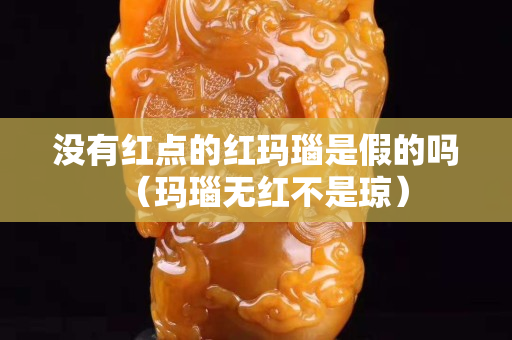 没有红点的红玛瑙是假的吗（玛瑙无红不是琼）