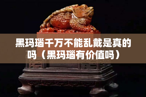 黑玛瑙千万不能乱戴是真的吗（黑玛瑙有价值吗）