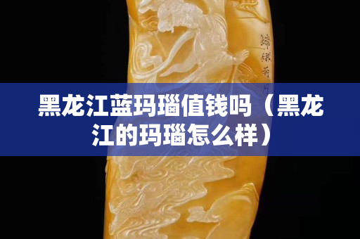黑龙江蓝玛瑙值钱吗（黑龙江的玛瑙怎么样）