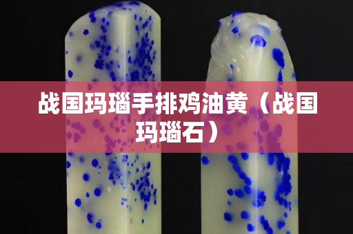 战国玛瑙手排鸡油黄（战国玛瑙石）