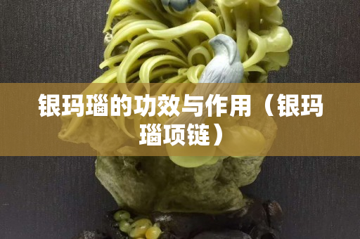 银玛瑙的功效与作用（银玛瑙项链）