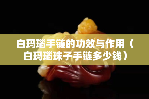白玛瑙手链的功效与作用（白玛瑙珠子手链多少钱）