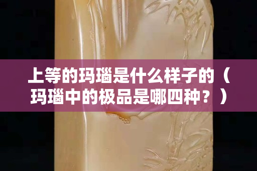 上等的玛瑙是什么样子的（玛瑙中的极品是哪四种？）