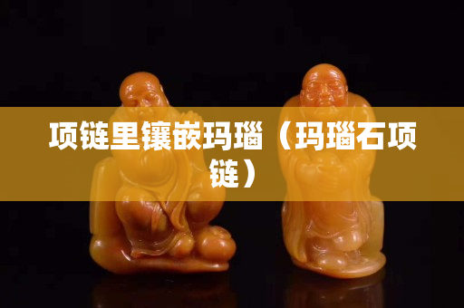项链里镶嵌玛瑙（玛瑙石项链）