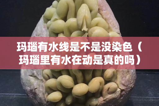 玛瑙有水线是不是没染色（玛瑙里有水在动是真的吗）