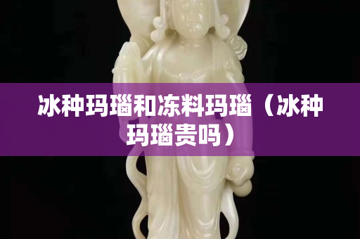 冰种玛瑙和冻料玛瑙（冰种玛瑙贵吗）