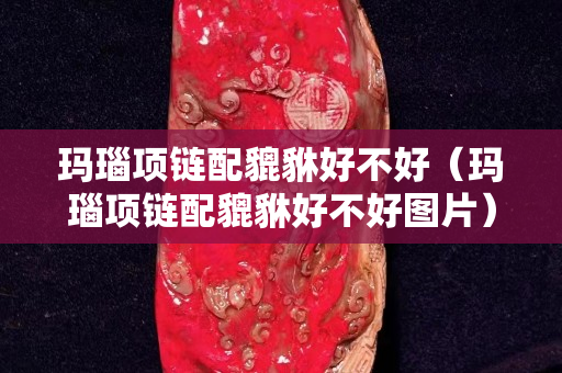 玛瑙项链配貔貅好不好（玛瑙项链配貔貅好不好图片）