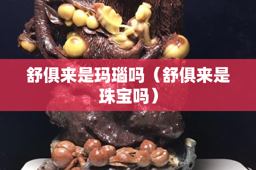 舒俱来是玛瑙吗（舒俱来是珠宝吗）
