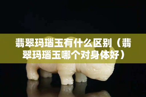 翡翠玛瑙玉有什么区别（翡翠玛瑙玉哪个对身体好）