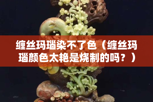 缠丝玛瑙染不了色（缠丝玛瑙颜色太艳是烧制的吗？）