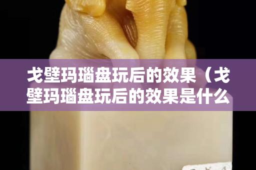 戈壁玛瑙盘玩后的效果（戈壁玛瑙盘玩后的效果是什么）