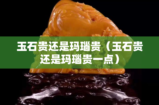 玉石贵还是玛瑙贵（玉石贵还是玛瑙贵一点）