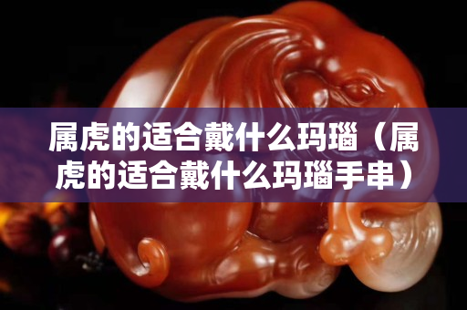 属虎的适合戴什么玛瑙（属虎的适合戴什么玛瑙手串）