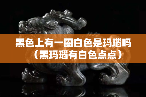 黑色上有一圈白色是玛瑙吗（黑玛瑙有白色点点）