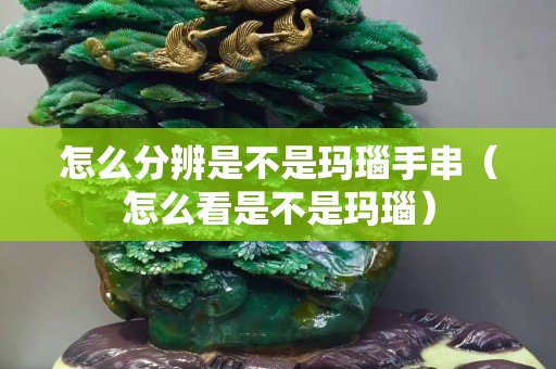 怎么分辨是不是玛瑙手串（怎么看是不是玛瑙）
