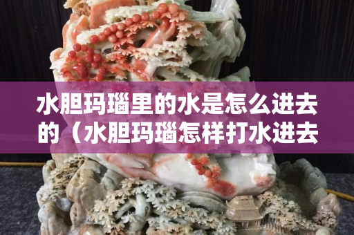 水胆玛瑙里的水是怎么进去的（水胆玛瑙怎样打水进去）