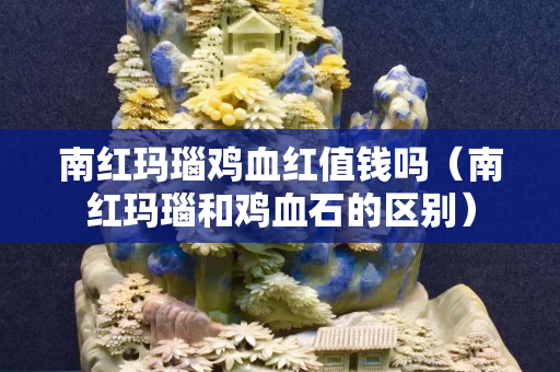 南红玛瑙鸡血红值钱吗（南红玛瑙和鸡血石的区别）