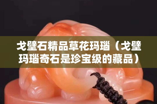 戈壁石精品草花玛瑙（戈壁玛瑙奇石是珍宝级的藏品）