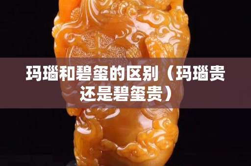 玛瑙和碧玺的区别（玛瑙贵还是碧玺贵）