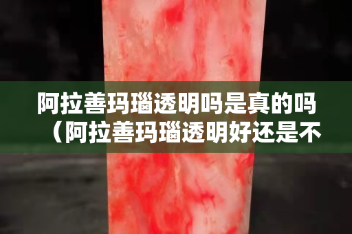 阿拉善玛瑙透明吗是真的吗（阿拉善玛瑙透明好还是不透明）