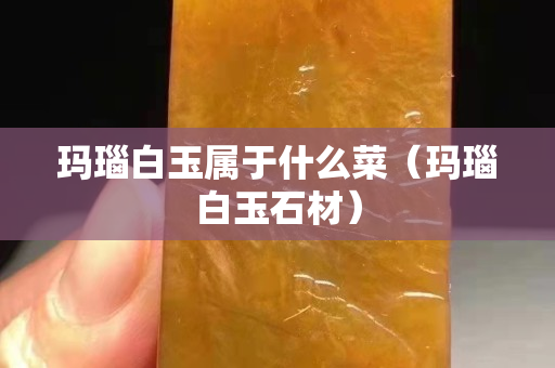 玛瑙白玉属于什么菜（玛瑙白玉石材）