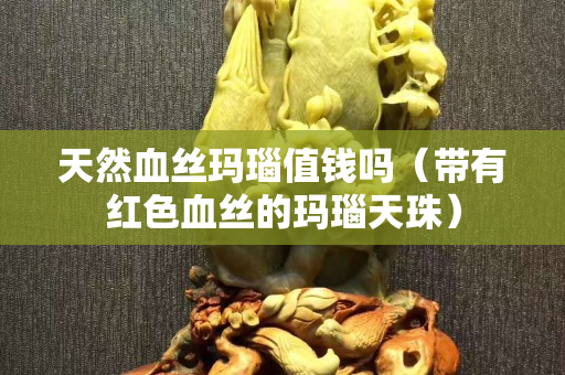 天然血丝玛瑙值钱吗（带有红色血丝的玛瑙天珠）