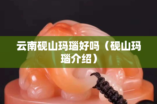云南砚山玛瑙好吗（砚山玛瑙介绍）