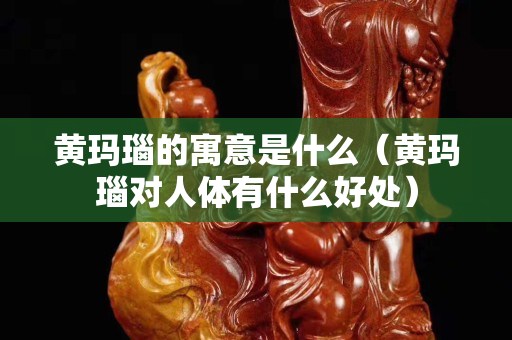 黄玛瑙的寓意是什么（黄玛瑙对人体有什么好处）