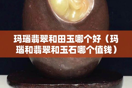 玛瑙翡翠和田玉哪个好（玛瑙和翡翠和玉石哪个值钱）