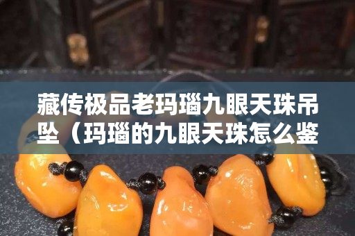 藏传极品老玛瑙九眼天珠吊坠（玛瑙的九眼天珠怎么鉴定真假）