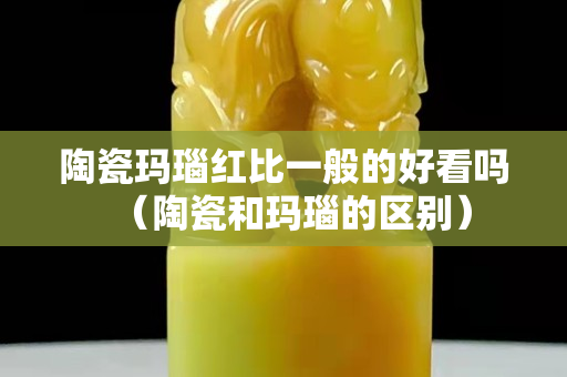 陶瓷玛瑙红比一般的好看吗（陶瓷和玛瑙的区别）
