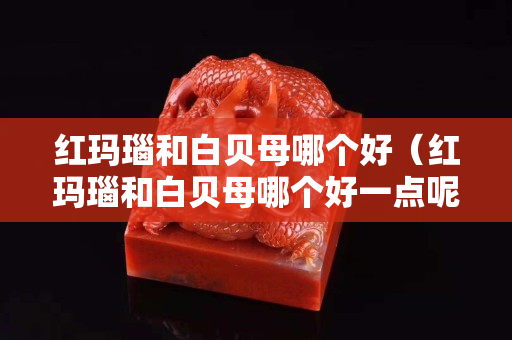 红玛瑙和白贝母哪个好（红玛瑙和白贝母哪个好一点呢）