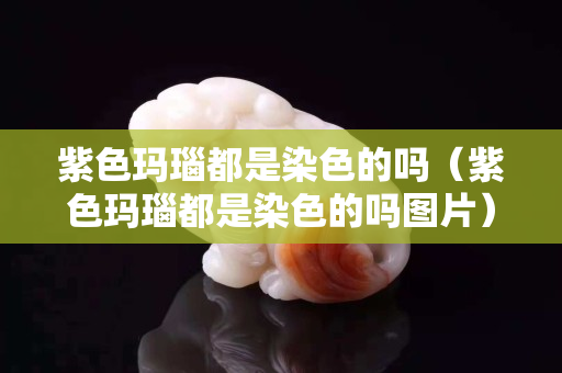 紫色玛瑙都是染色的吗（紫色玛瑙都是染色的吗图片）