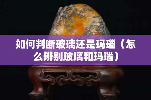 如何判断玻璃还是玛瑙（怎么辨别玻璃和玛瑙）