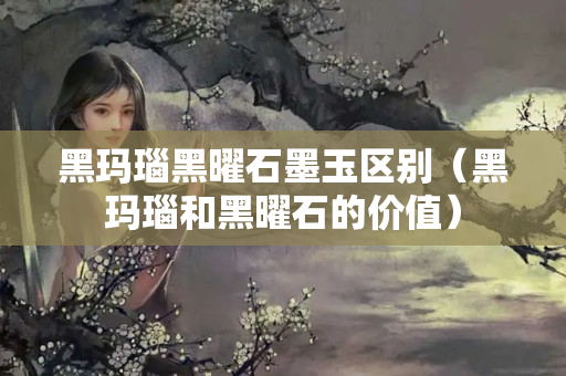 黑玛瑙黑曜石墨玉区别（黑玛瑙和黑曜石的价值）