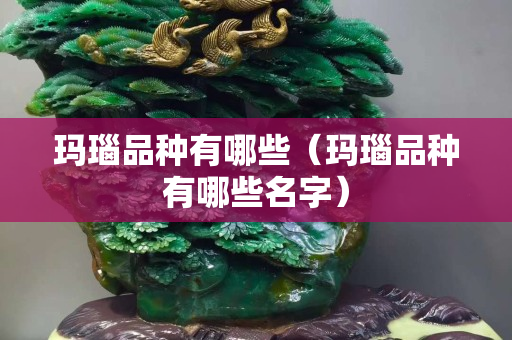 玛瑙品种有哪些（玛瑙品种有哪些名字）
