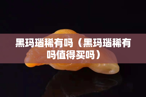 黑玛瑙稀有吗（黑玛瑙稀有吗值得买吗）