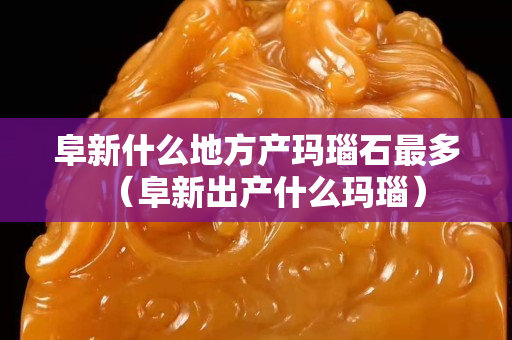 阜新什么地方产玛瑙石最多（阜新出产什么玛瑙）