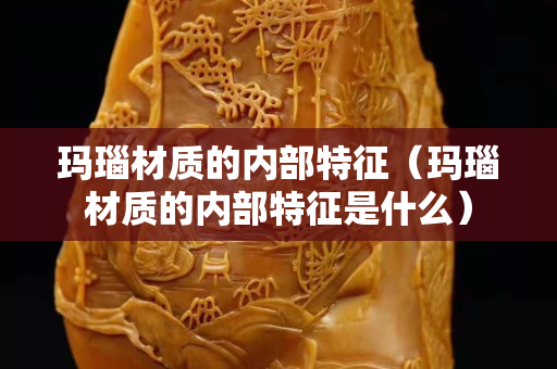 玛瑙材质的内部特征（玛瑙材质的内部特征是什么）