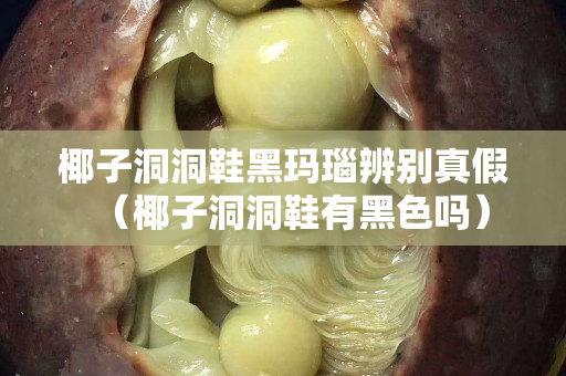 椰子洞洞鞋黑玛瑙辨别真假（椰子洞洞鞋有黑色吗）
