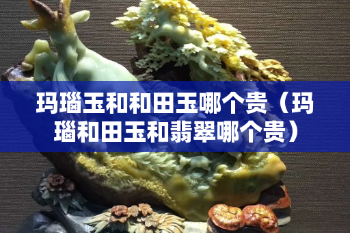 玛瑙玉和和田玉哪个贵（玛瑙和田玉和翡翠哪个贵）