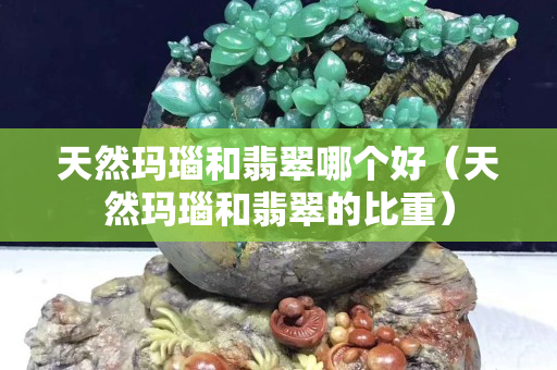 天然玛瑙和翡翠哪个好（天然玛瑙和翡翠的比重）