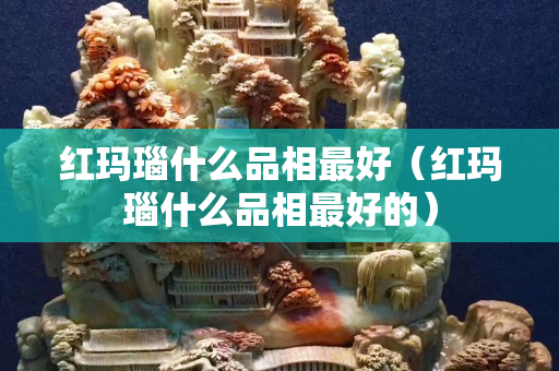 红玛瑙什么品相最好（红玛瑙什么品相最好的）
