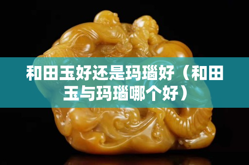 和田玉好还是玛瑙好（和田玉与玛瑙哪个好）