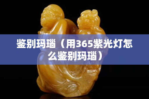 鉴别玛瑙（用365紫光灯怎么鉴别玛瑙）